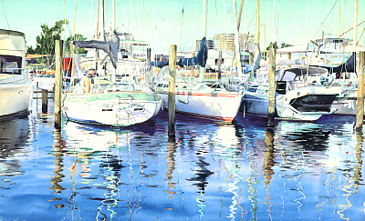 "Marina Reflections"